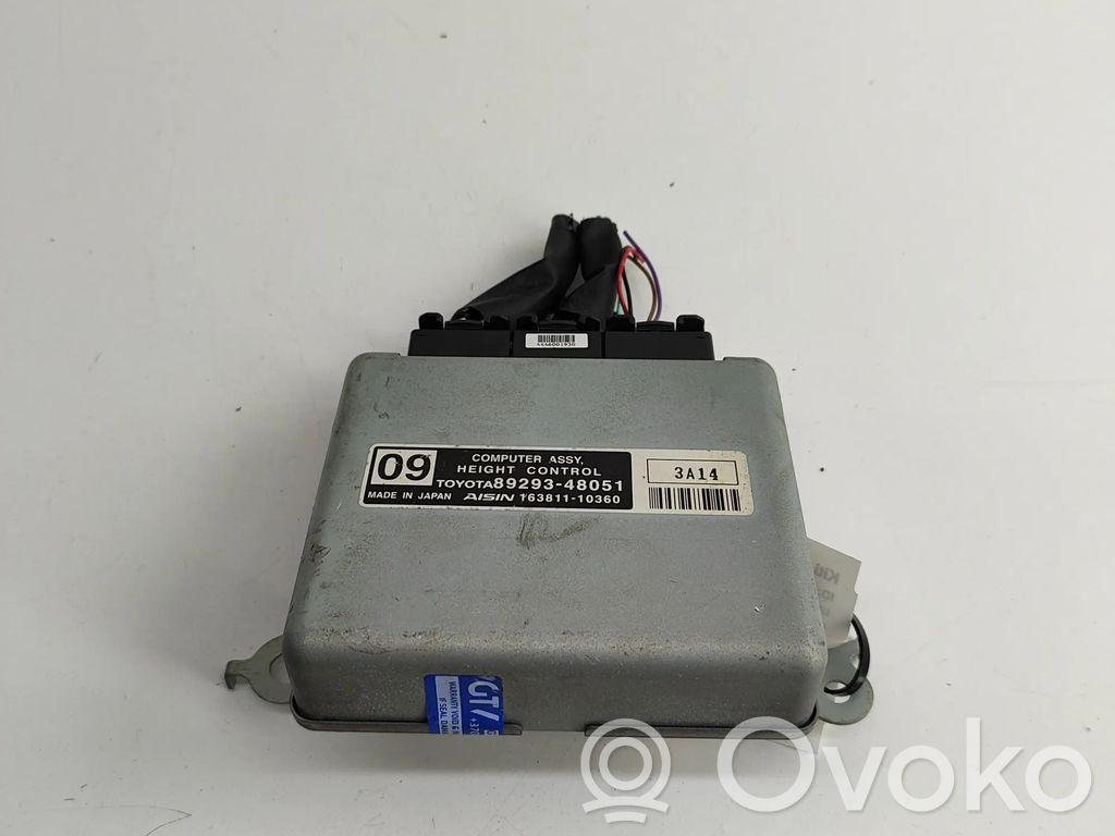 Lexus RX 450H Module de commande suspension pneumatique arrière 