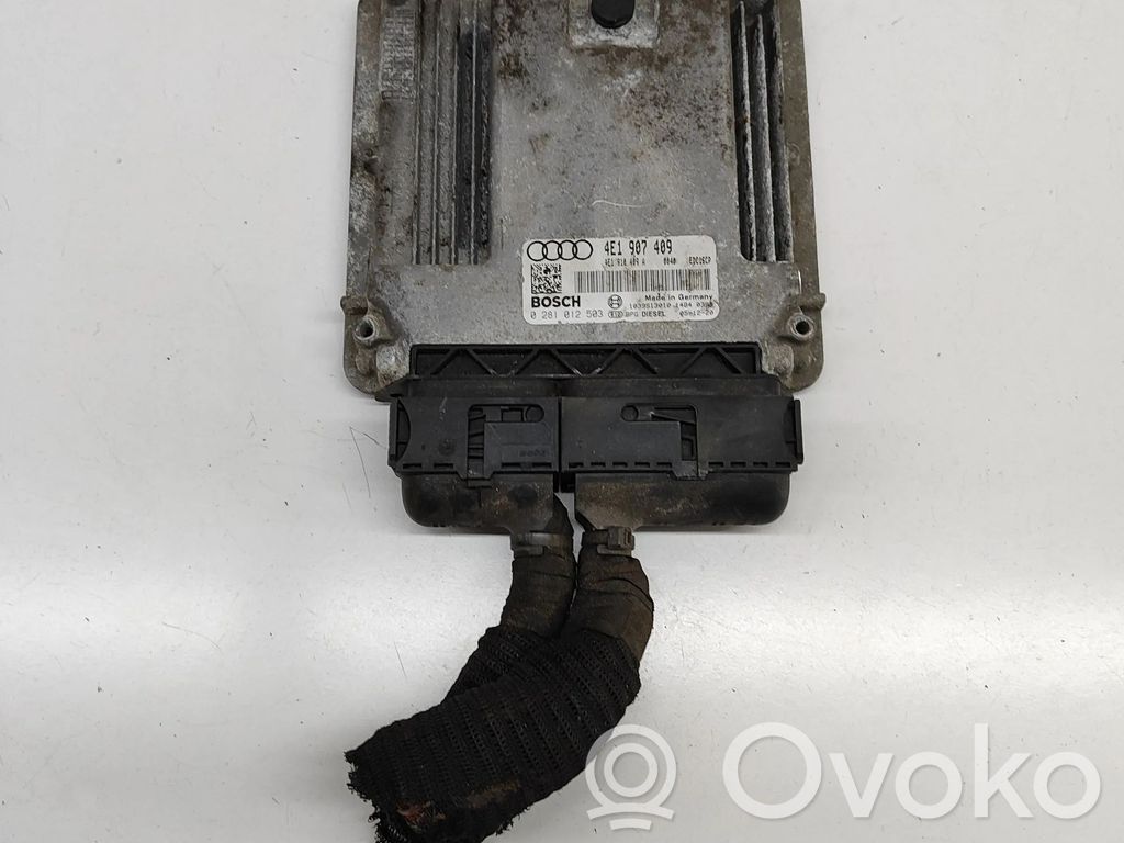 Audi A8 S8 D3 4E Moottorin ohjainlaite/moduuli 