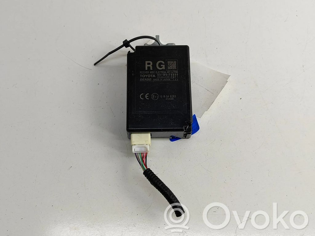 Lexus UX Immobilizer control unit/module 