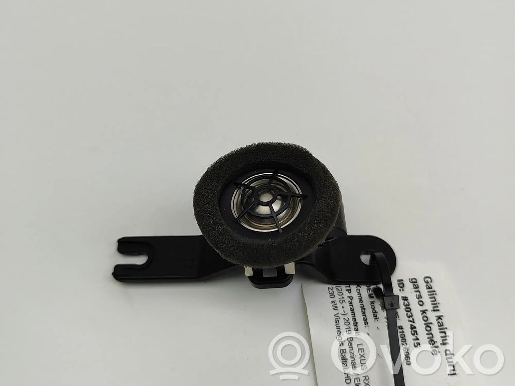 Lexus RX 450H Altavoz de la puerta trasera