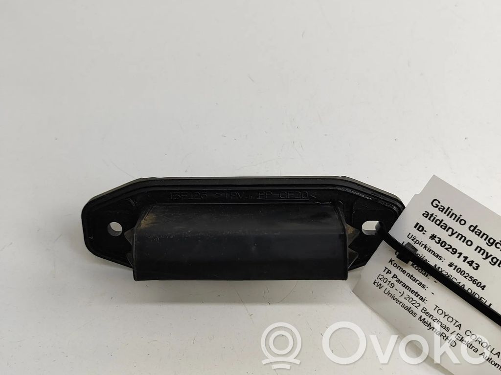 Botón interruptor de maletero abierto   8484002090