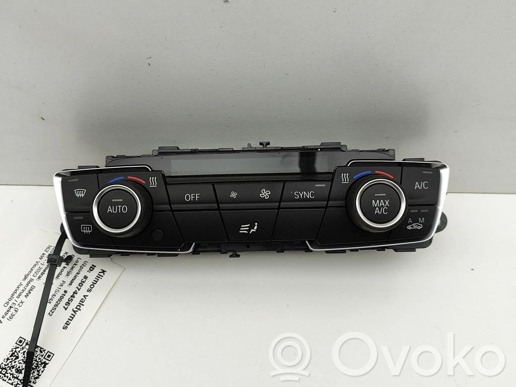 BMW X2 F39 Przełącznik / Włącznik nawiewu dmuchawy 