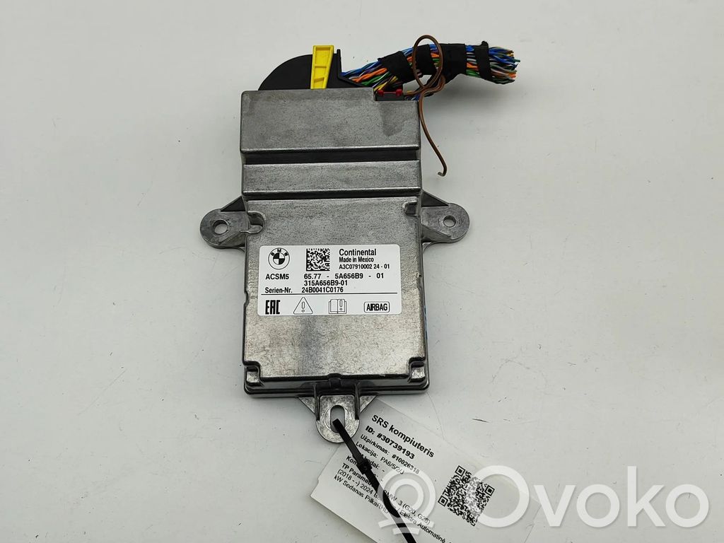 BMW 3 G20 G21 Airbag control unit/module 