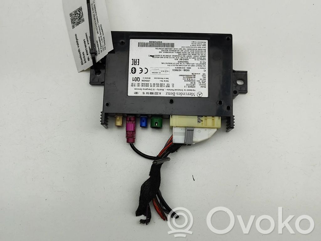 Mercedes-Benz E W213 Moduł / Sterownik Bluetooth 