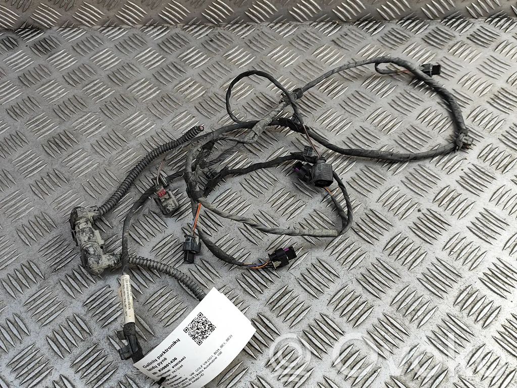 Volkswagen Golf VII Wiązka przewodów czujnika parkowania PDC 
