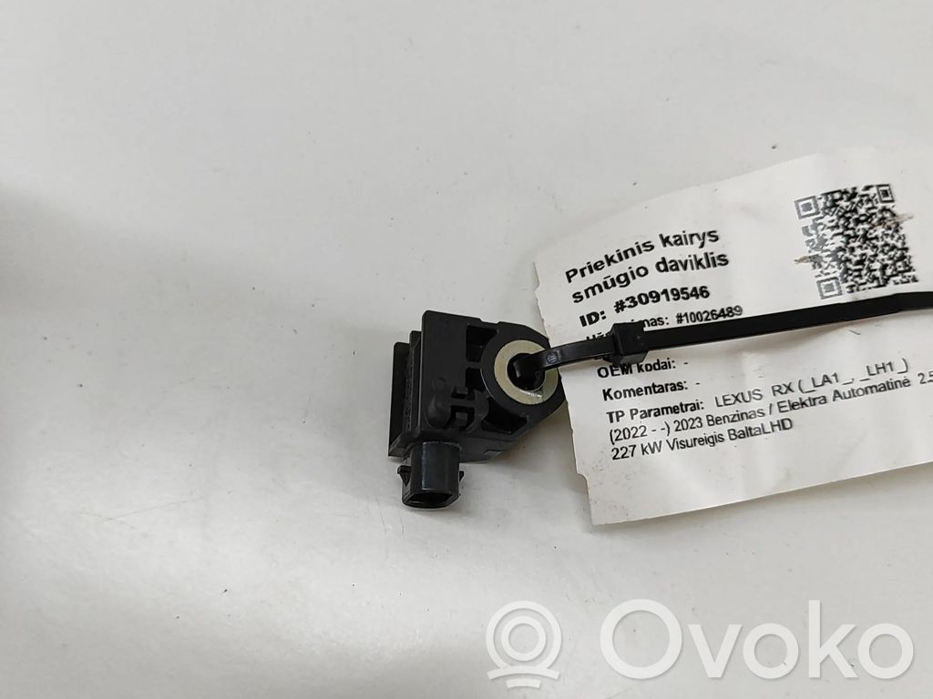 Lexus RX V Sensor impacto/accidente para activar Airbag 