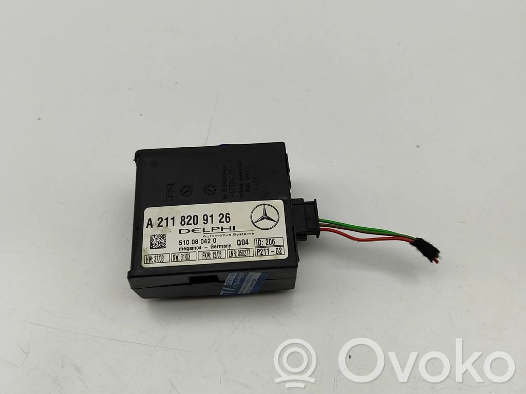 Mercedes-Benz SLK R171 Centralina/modulo allarme