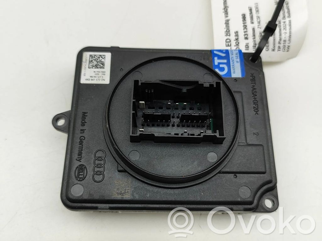 Audi A6 S6 C8 4K Módulo de control de balasto LED 