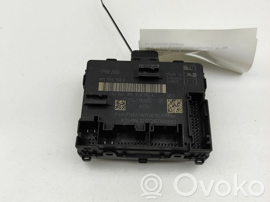 Audi A6 S6 C8 4K Door control unit/module 