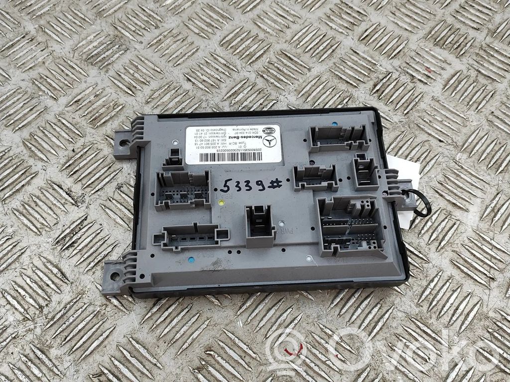 Mercedes-Benz GLC X253 C253 Central body control module 