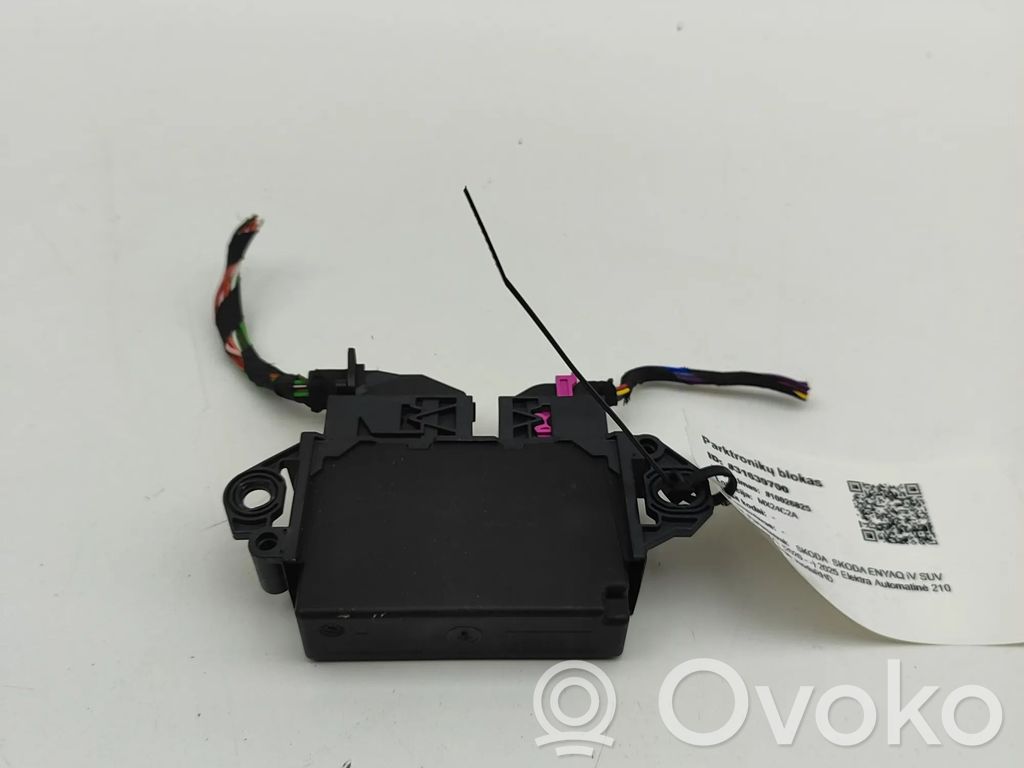 Skoda Enyaq iV Pysäköintitutkan (PCD) ohjainlaite/moduuli 