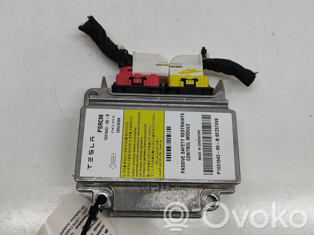 Airbag control unit/module   103164300B