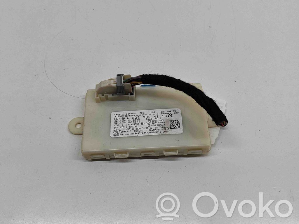 Mercedes-Benz C W205 Centralina/modulo keyless go