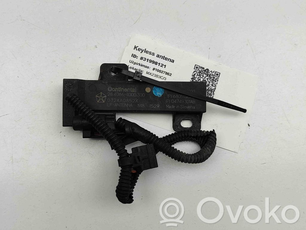 Antena systemu bezkluczykowego   04749301AB,032AA0852X,2840864000300,68051315AB