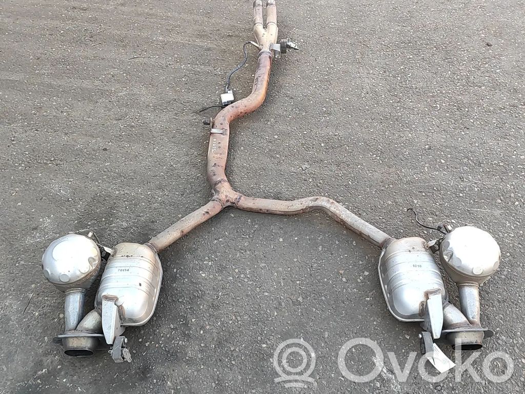 Audi A6 S6 C7 4G Schalldämpfer Auspuff 