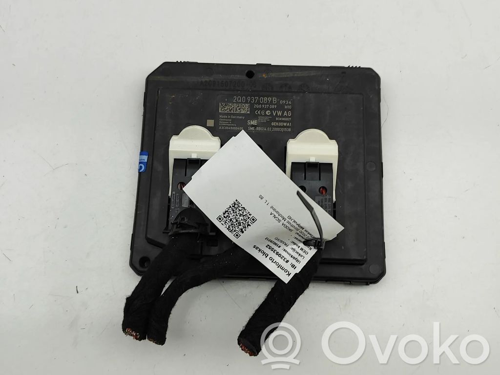Skoda Scala Module de contrôle carrosserie centrale 