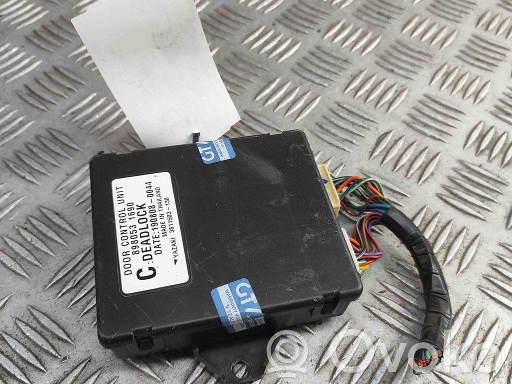 Isuzu D-Max Door central lock control unit/module 