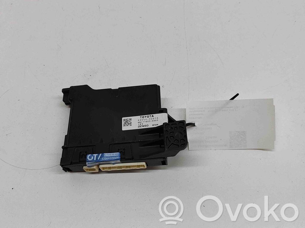 Toyota Auris E180 Climate control unit 