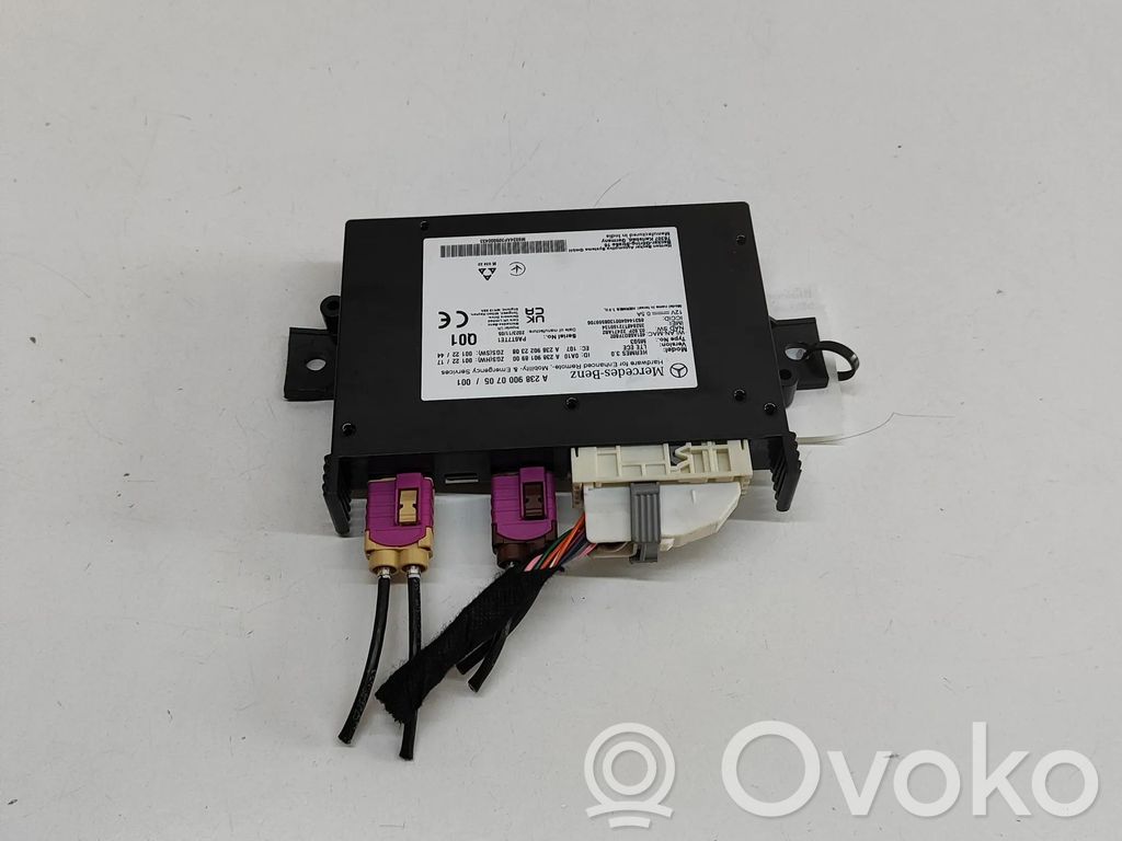 Mercedes-Benz EQB Unidad de control/módulo de bluetooth 