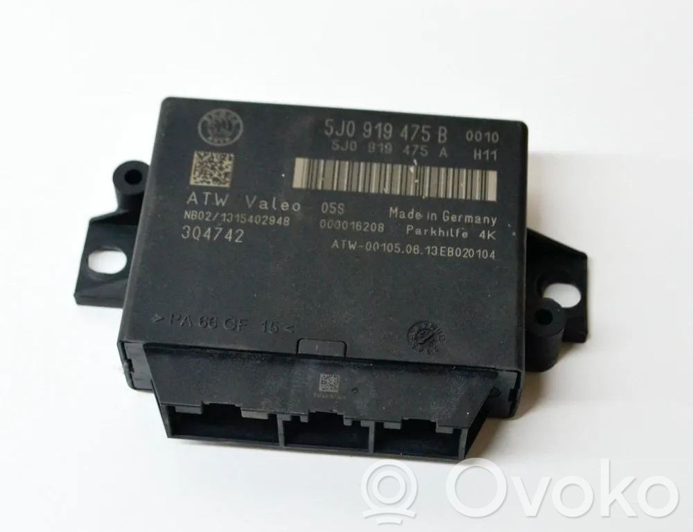 Skoda Superb B6 (3T) Unidad de control/módulo PDC de aparcamiento