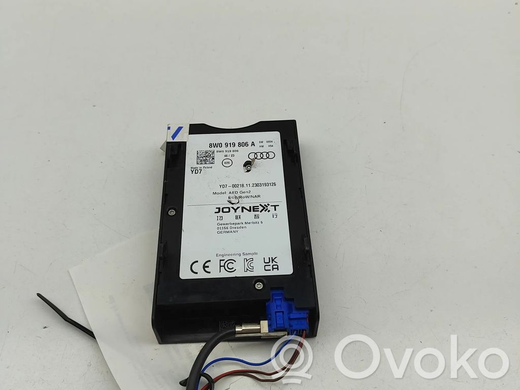 Audi Q5 SQ5 FY Unité de commande dispositif d'immobilisation 