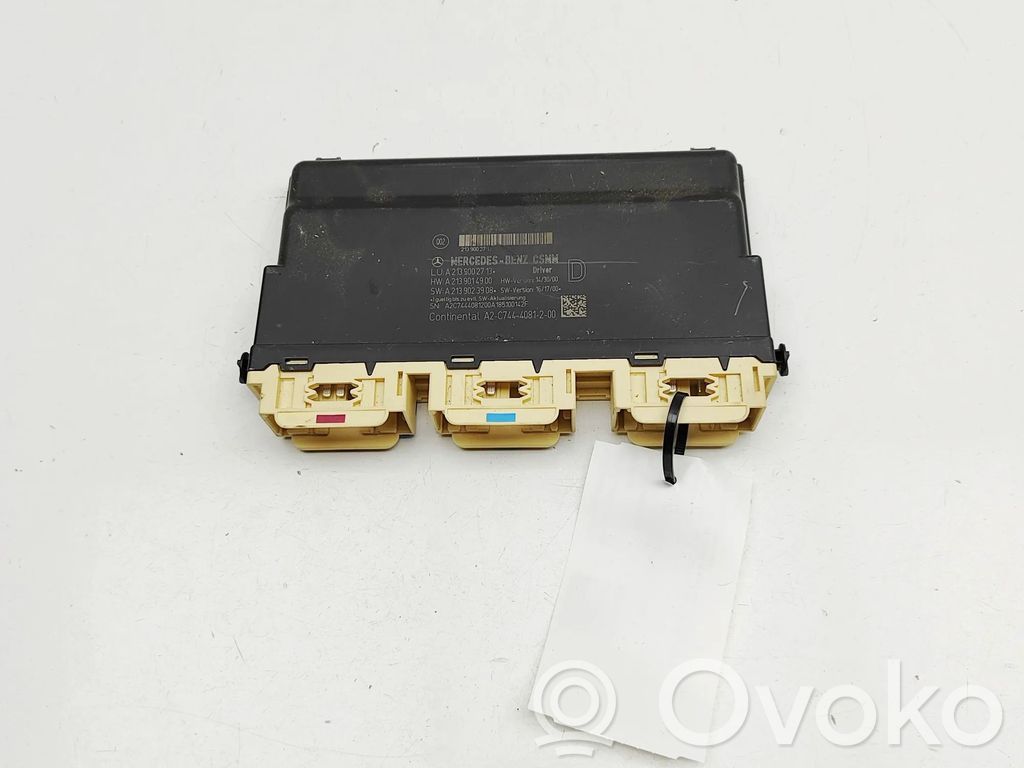 Mercedes-Benz E W238 Module de commande de siège 