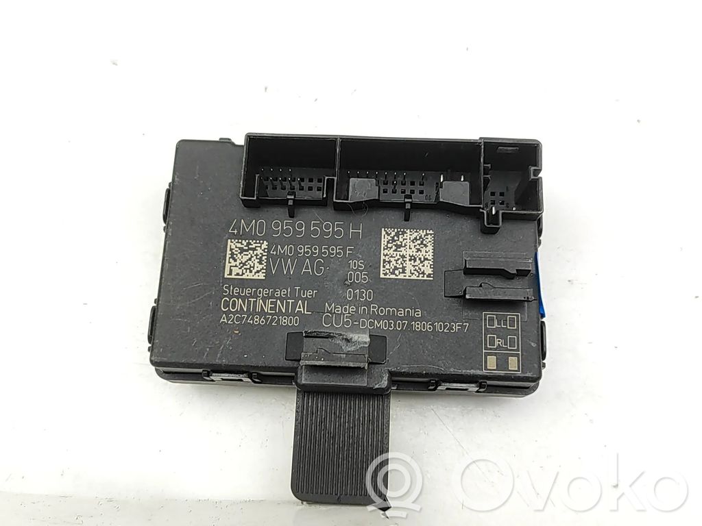 Audi Q7 4M Door control unit/module 