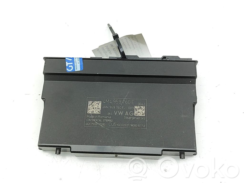 Audi Q7 4M Seat control module 
