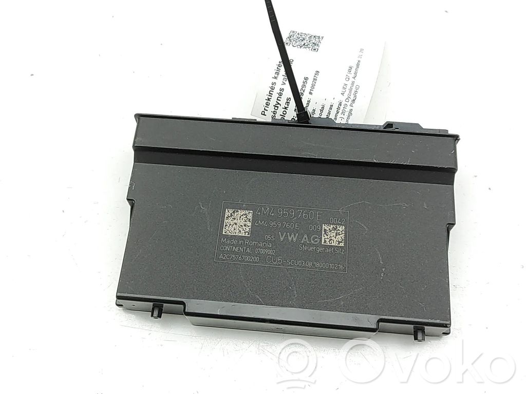 Audi Q7 4M Seat control module 