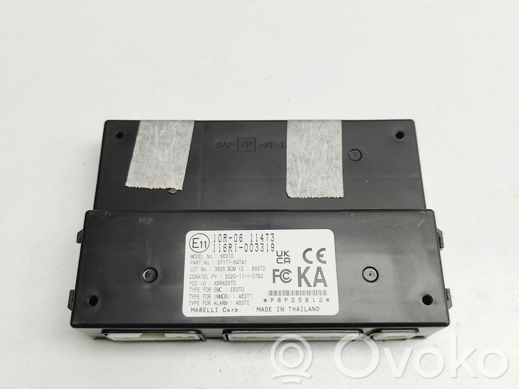 Moduł / Sterownik systemu uruchamiania bezkluczykowego   3717164TA1,116R1003319