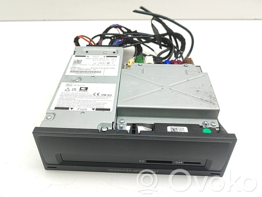 Volkswagen Touareg III Moduł / Sterownik GPS 