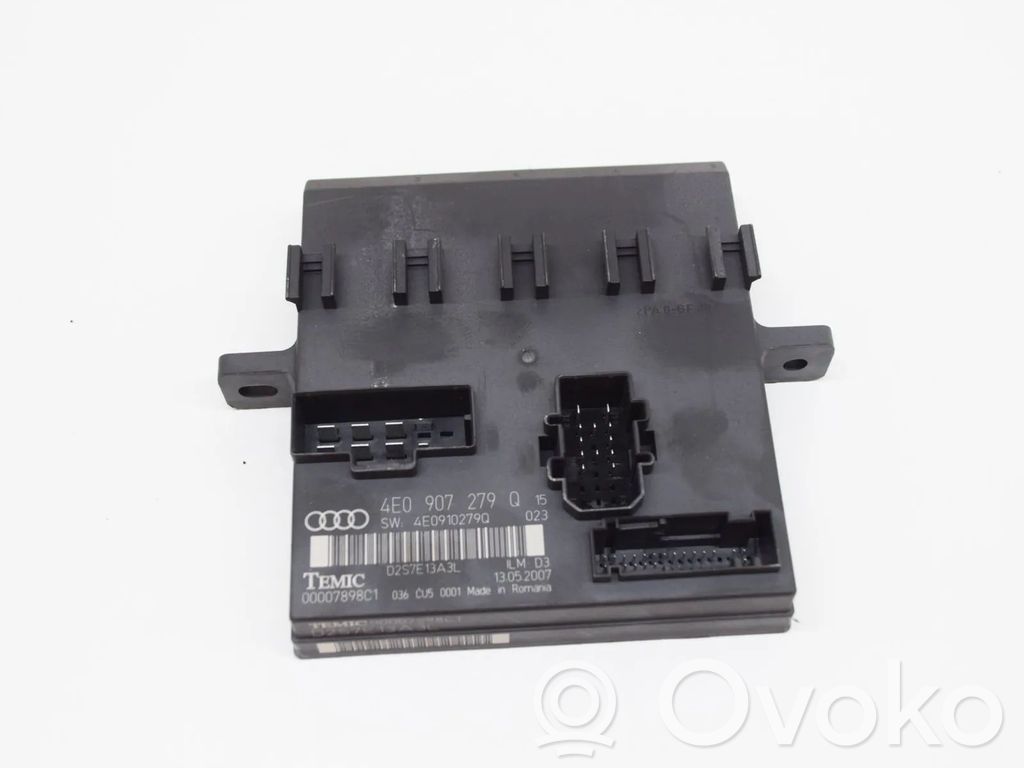 Central body control module   4E0910279Q,00007898C1,4E0907279Q