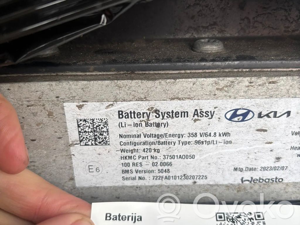 KIA Niro Baterie vehicul hibrid/electric 