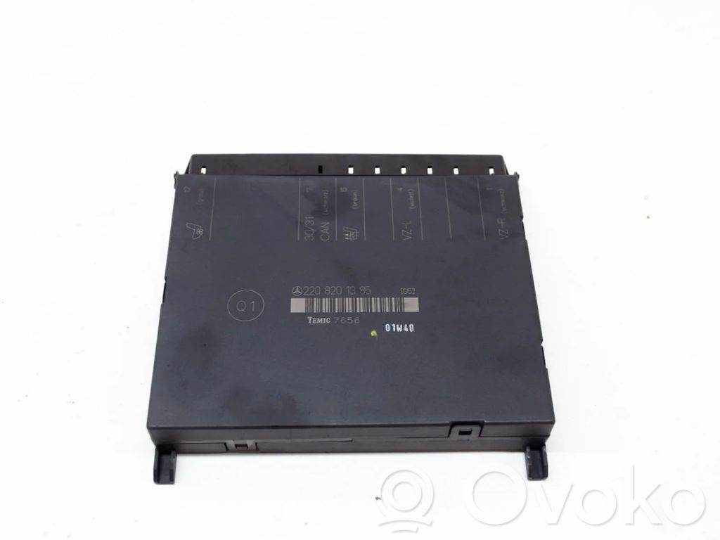 Mercedes-Benz S W220 Module de commande de siège 
