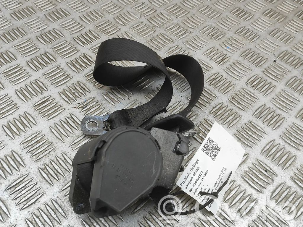 BMW 3 E46 Cinturón delantero 