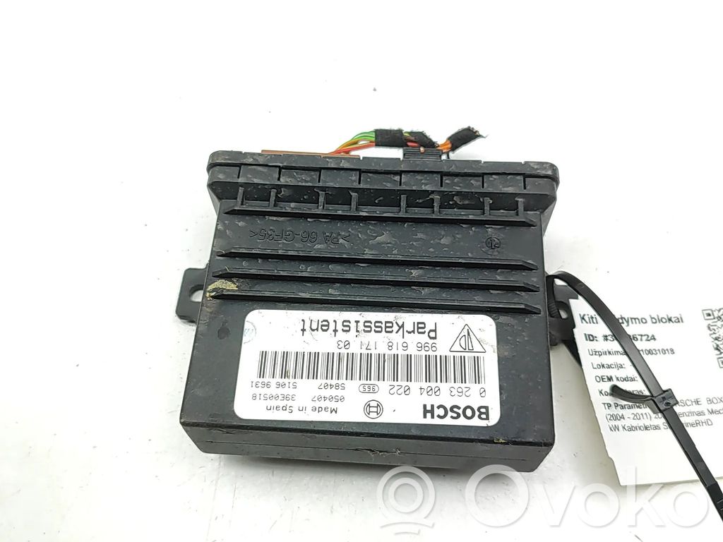 Porsche Boxster 987 Parking PDC control unit/module 