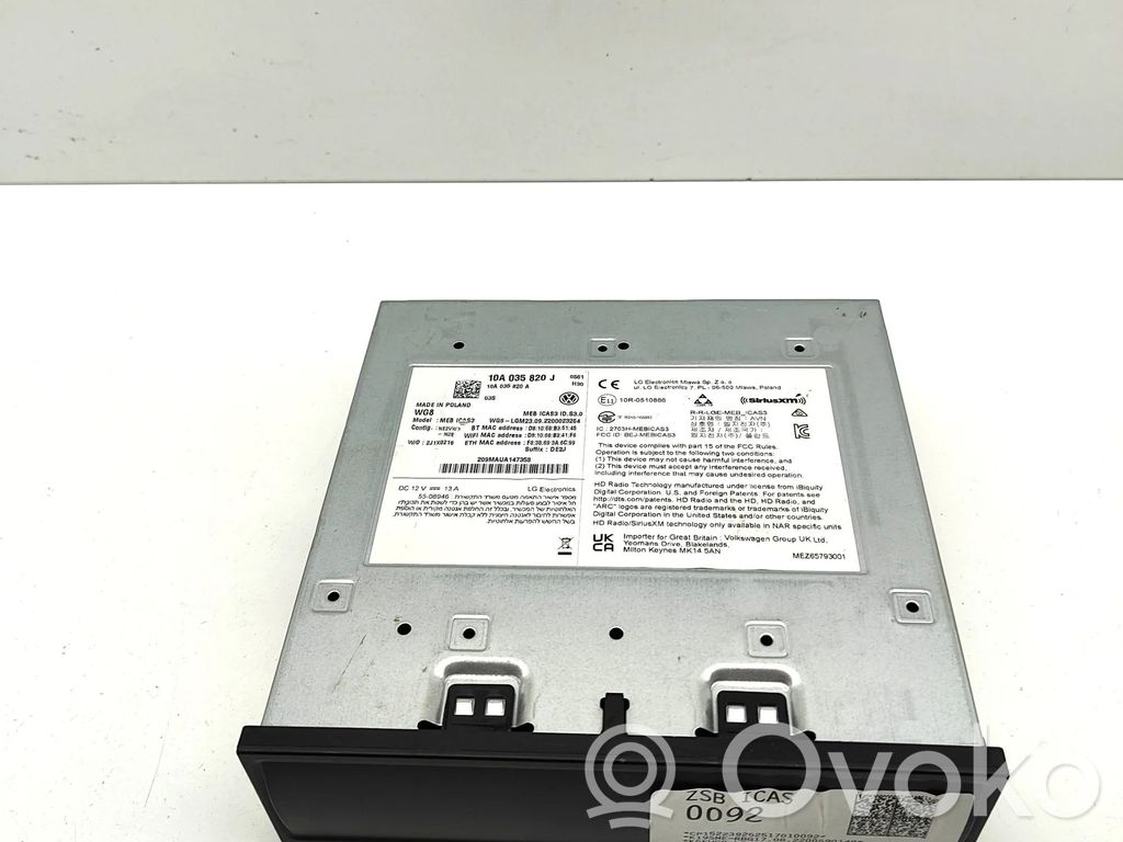 Volkswagen ID.4 Moduł / Sterownik GPS 