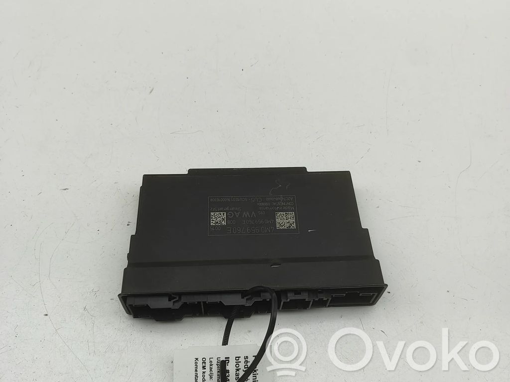 Audi Q7 4M Seat control module 