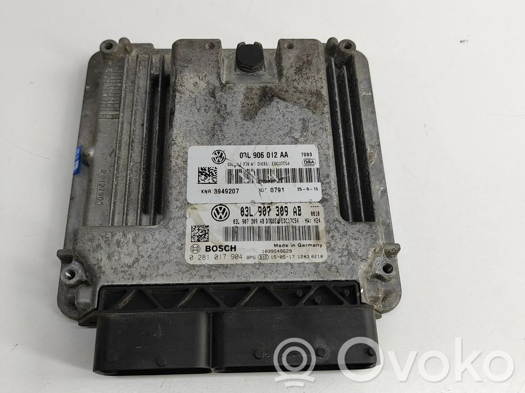 Volkswagen Amarok Engine control unit/module 