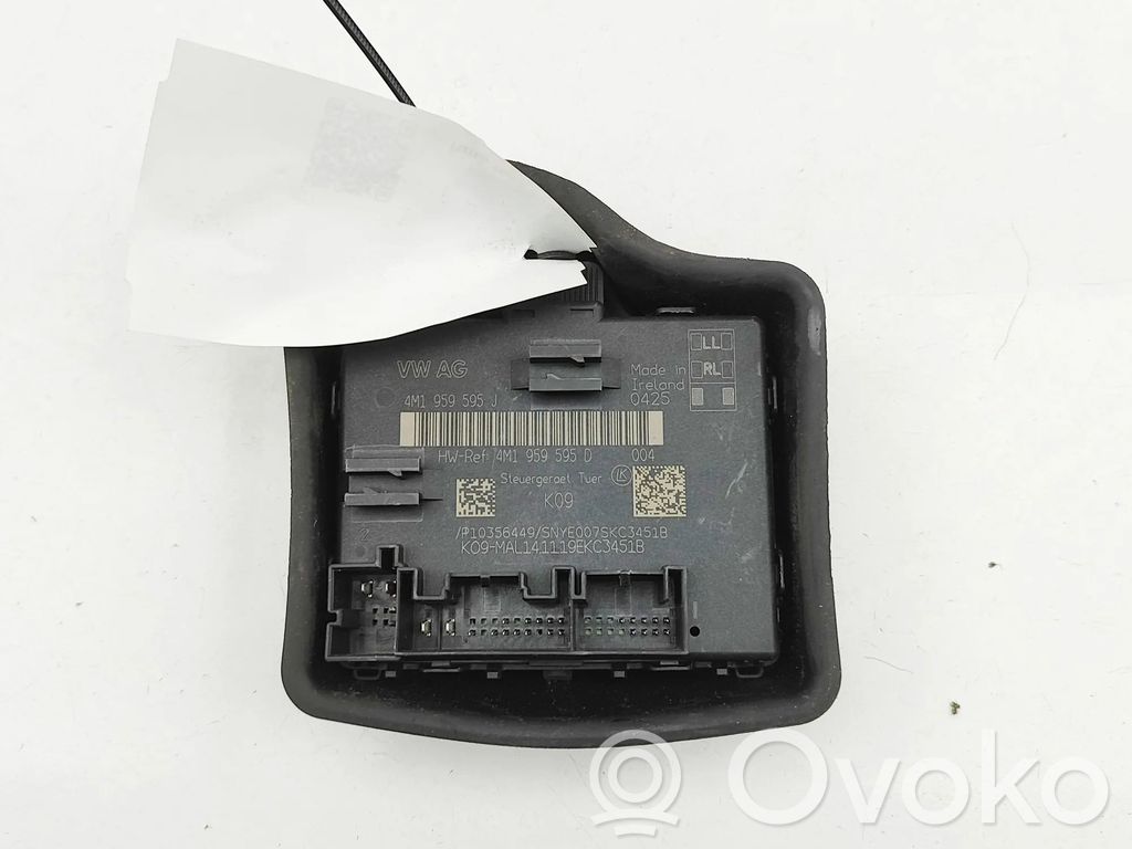 Unidad de control/módulo de la puerta   4M1959595J,4M1959595D,4G0907577