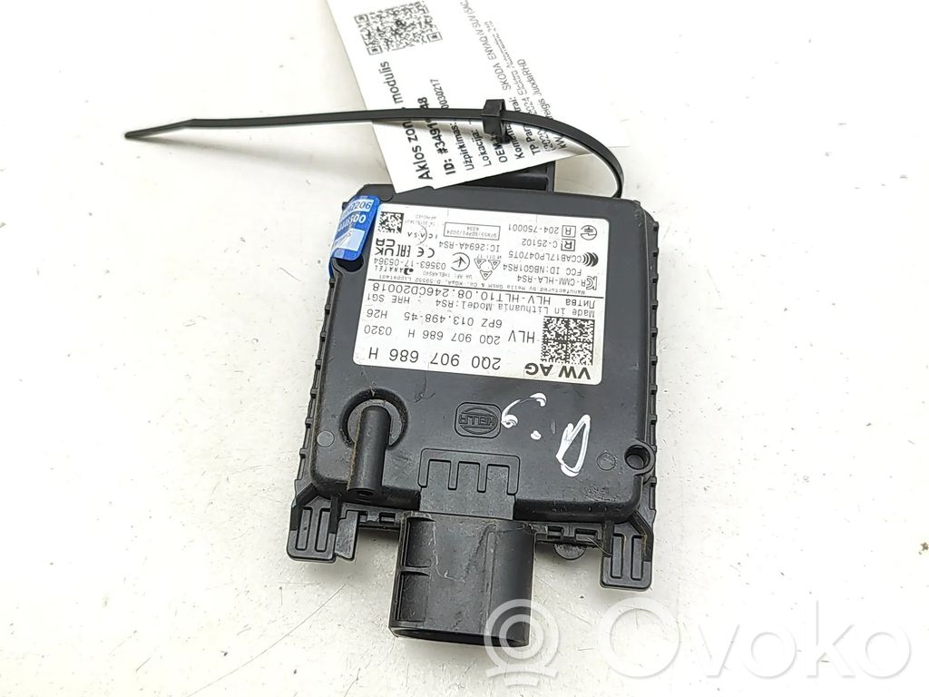 Skoda Enyaq iV Modul de control unghi mort 