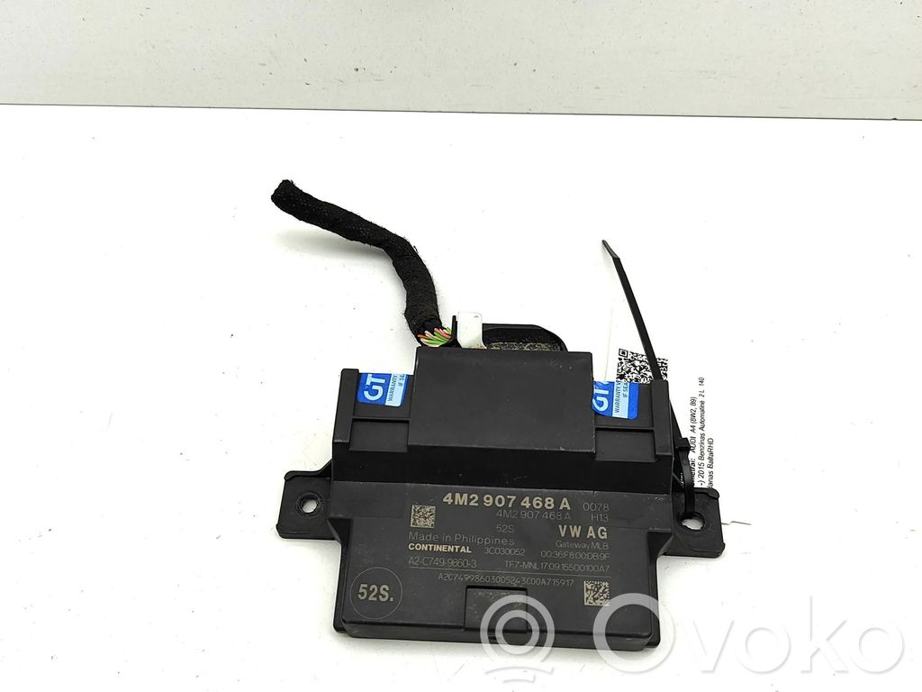 Audi A4 S4 B9 8W Módulo de control Gateway 