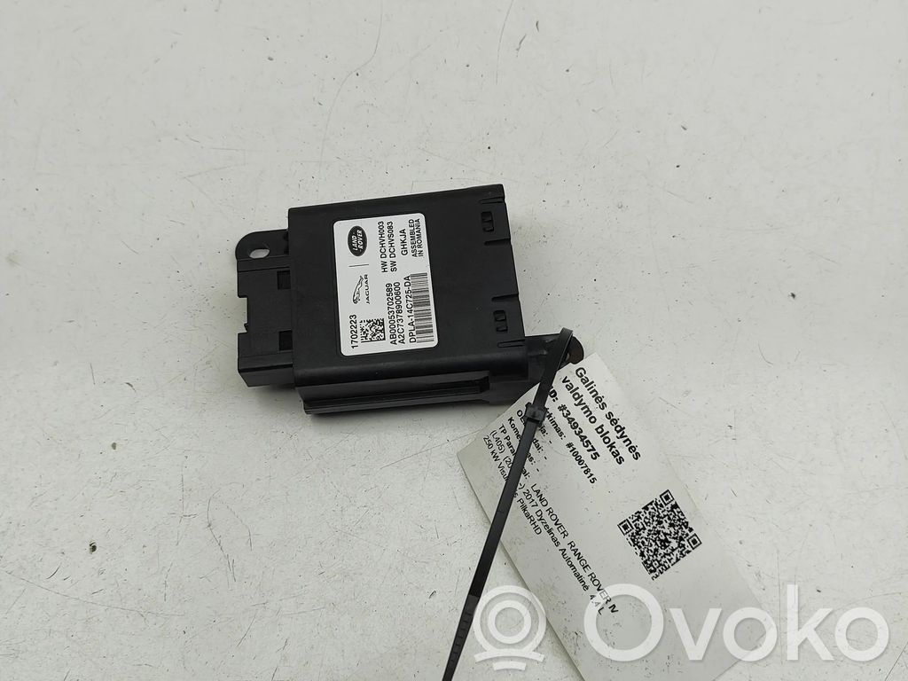 Land Rover Range Rover L405 Module de commande de siège 