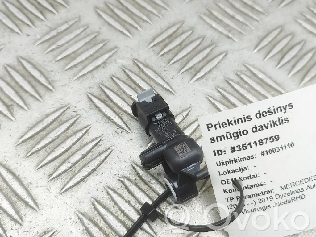 Mercedes-Benz GLE W167 Sensor impacto/accidente para activar Airbag