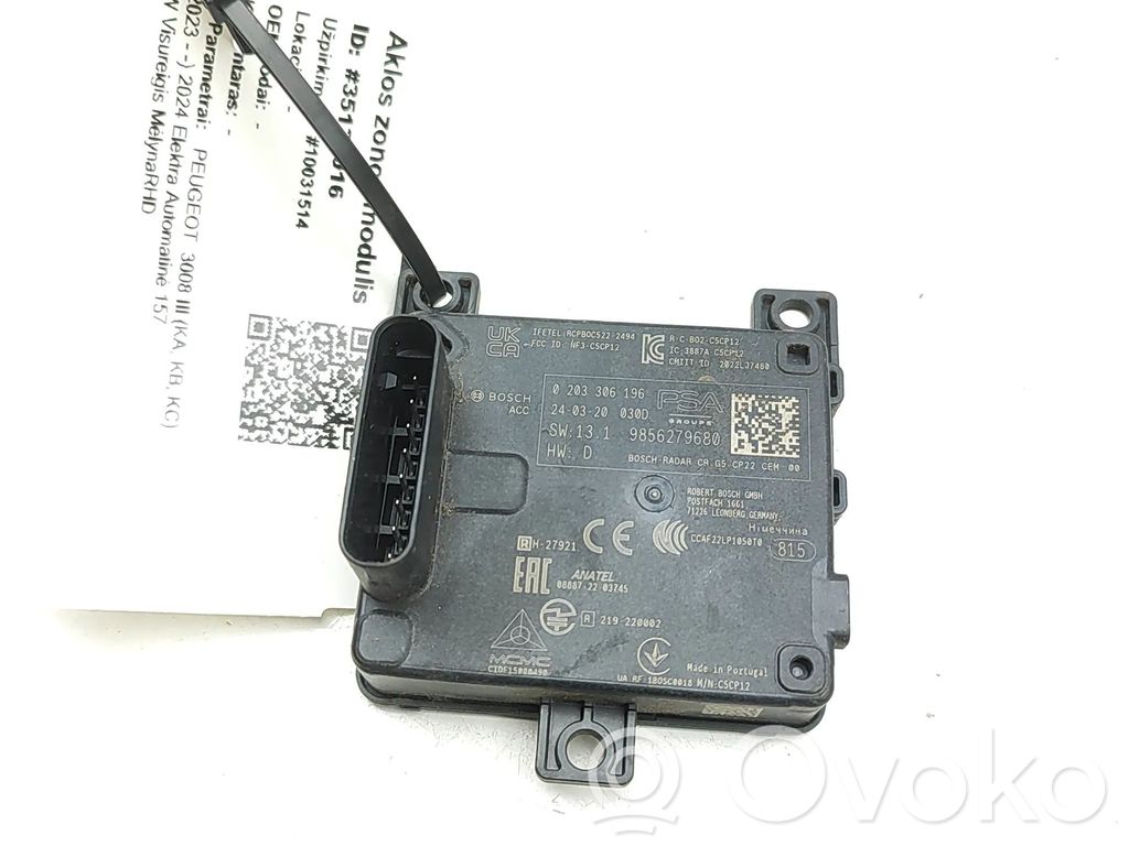 Peugeot 3008 III Módulo de control de punto muerto 