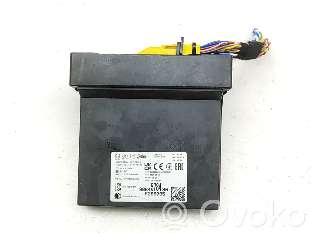 Peugeot 3008 III Lichtmodul Lichtsensor 