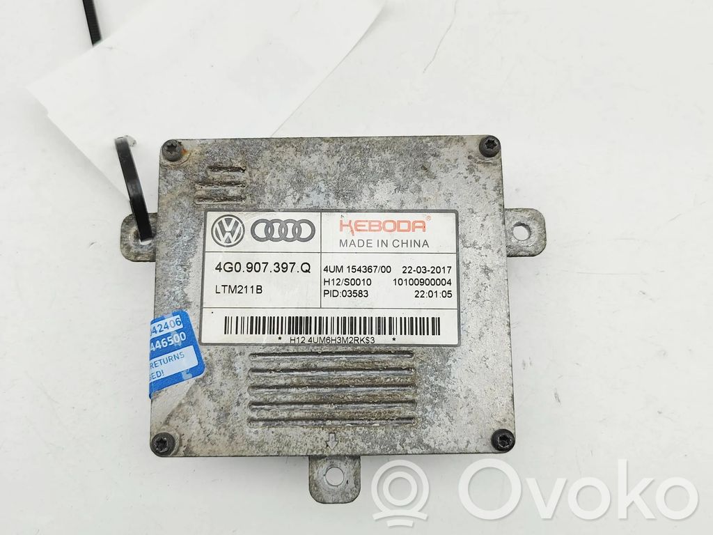 Audi A6 S6 C7 4G Modul control cu balast LED 