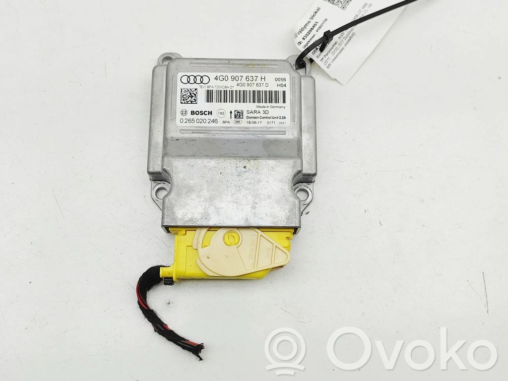 Audi A6 S6 C7 4G Centralina/modulo airbag