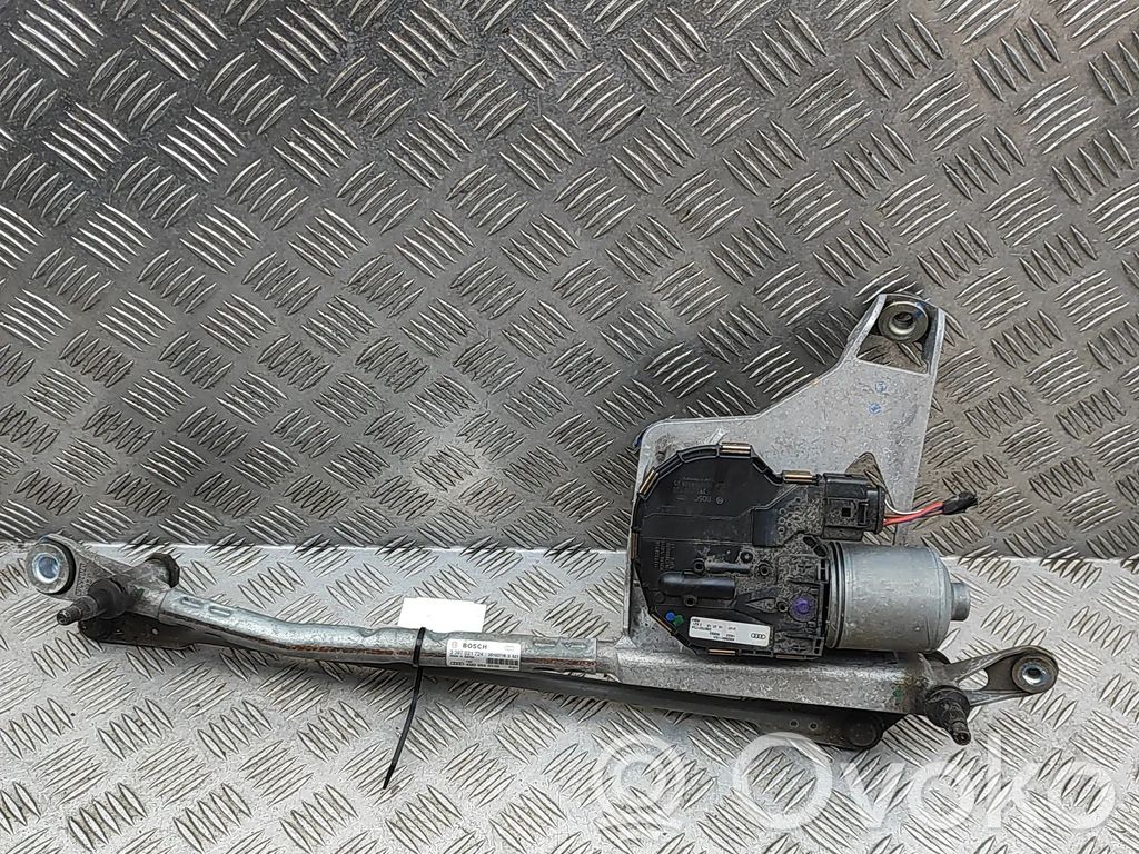 Audi Q7 4M Mechanizm i silniczek wycieraczek szyby przedniej / czołowej 