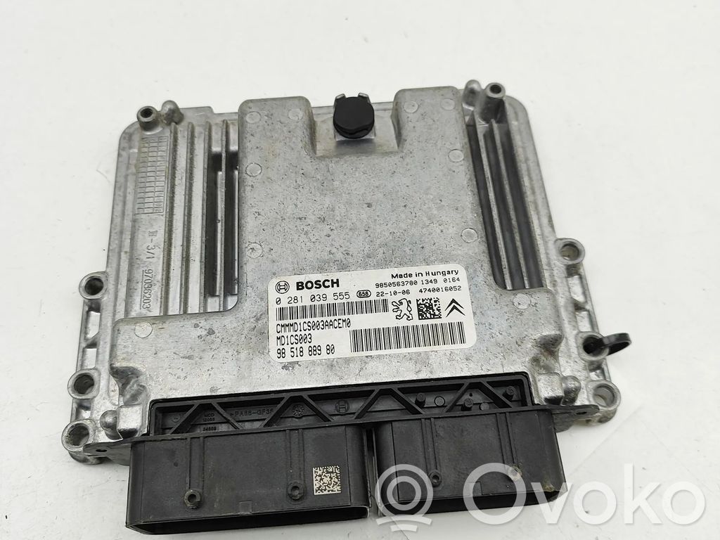 Peugeot 5008 II Engine control unit/module 